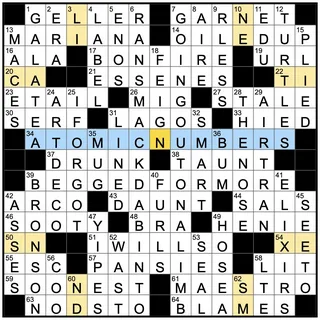 euphoria or glee nyt crossword