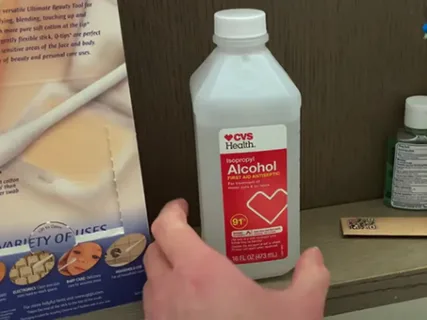 rubbing alcohol