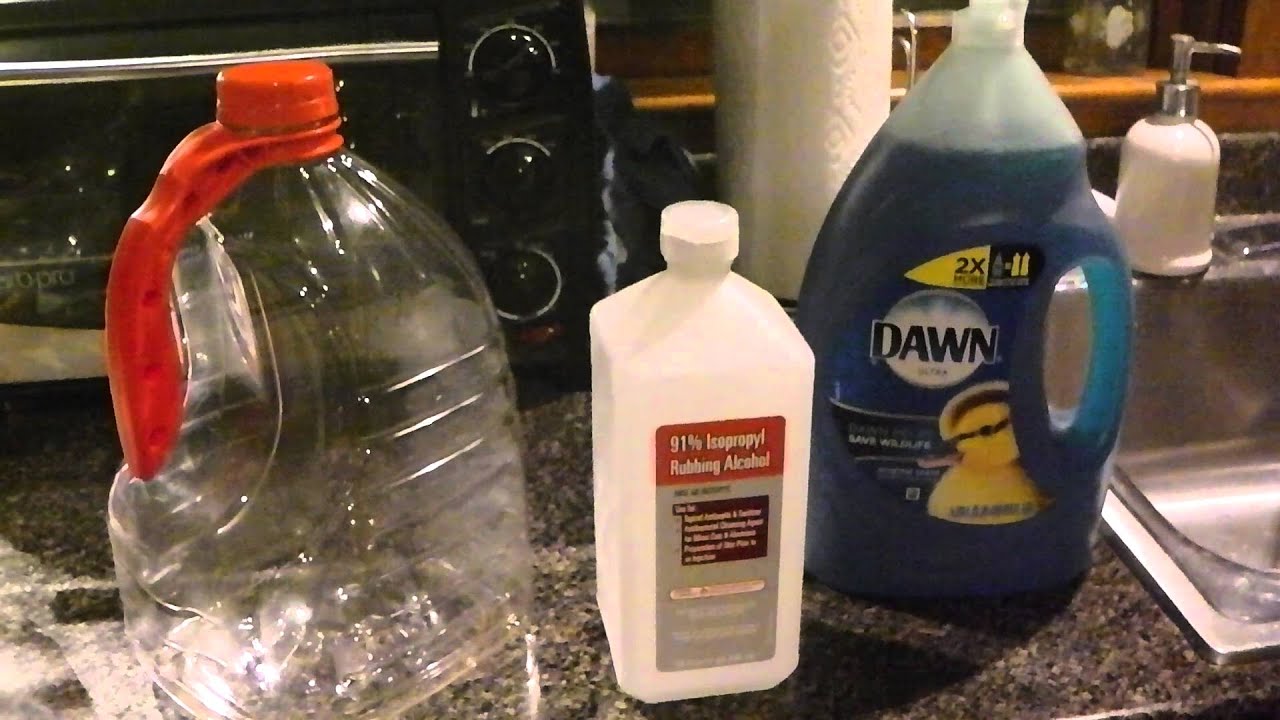 rubbing alcohol